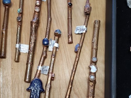 Handcrafted Copper Healing Wands - One of a Kind For Cheap