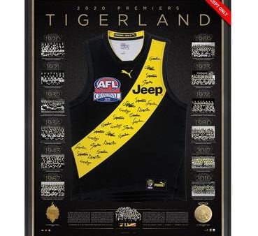 Richmond 2020 Premiers Team Signed Guernsey – Deluxe For Discount