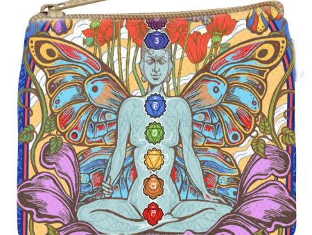 Chakra Lotus Small Pouch   Coin Purse Cheap