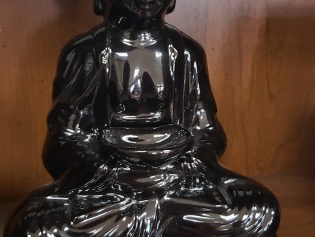 Handmade Clay Pottery Buddha 8 1 2 inches Fashion