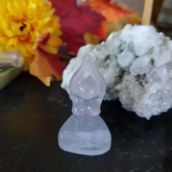 Carved Fluorite Goddess Statue Discount