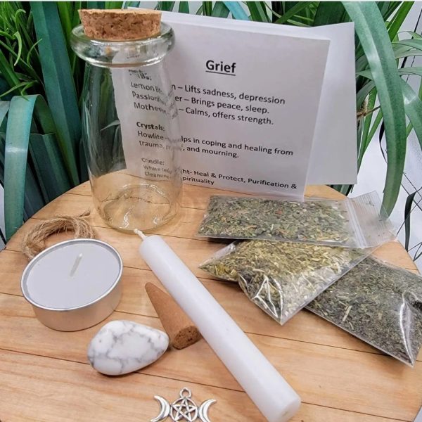 Intention Jar DIY Kit - Grief Online