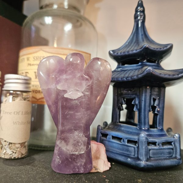 Amethyst Carved Angel Cheap