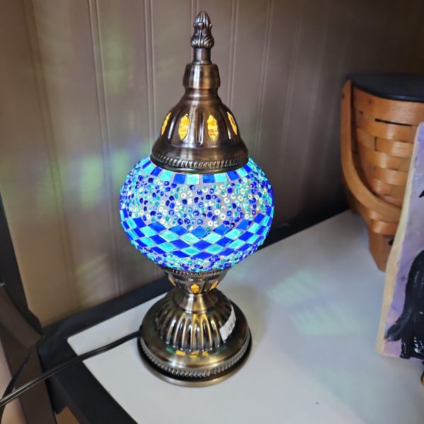 Turkish Style Mosaic Desk Lamp 12  by 5 1 4  - Various Hot on Sale