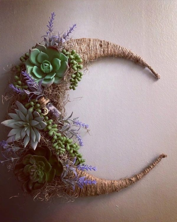 Custom Made - Witcy Succulant Wreath Online