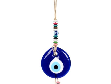 Beaded Evil Eye Wall Hanging   Suncatcher For Sale