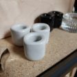 Ceramic Chime Holders - White For Sale