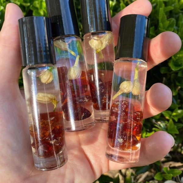 Garnet Crystal Perfume Roller Supply