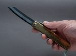 Higonokami - Folding Knife - Motosuke - XL Brass Handle Hot on Sale