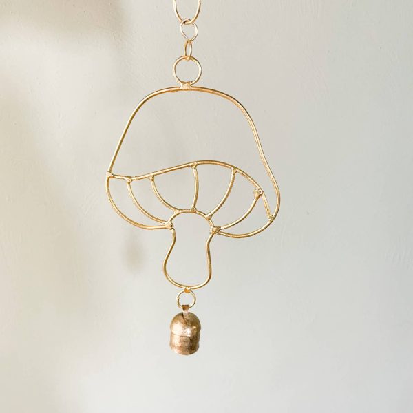 Large Mushroom Bell Chime Fashion