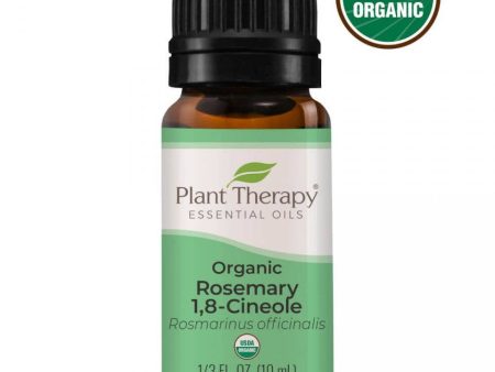 Organic Rosemary 1 , 8 - Cineole Essential Oil 10 Ml Fashion