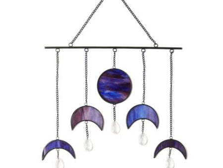 Moon Eclipse Dangle Stainglass Sun Catcher Hot on Sale