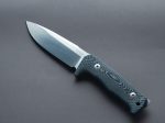 lionSTEEL - Fixed Blade - T5 - Niolox - 125mm - Black Micarta Handle - Leather Sheath Online Sale