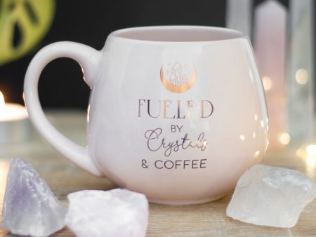 Fueled By Crystals & Coffee Mug Online Sale