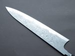 Hitohira - Tanaka x Yohei - Blue #1 Damascus - 270mm Gyuto - No Handle Online Sale