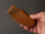 K Sabatier - Roger - Leather Sleeve Belt Pouch for Folding Mushroom Grafting Knife Supply