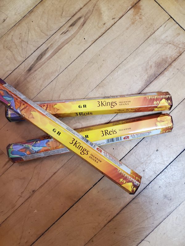 GR Three Kings Incense Sticks - 20 Pack ( 3 Rois 3 Reis ) Online now