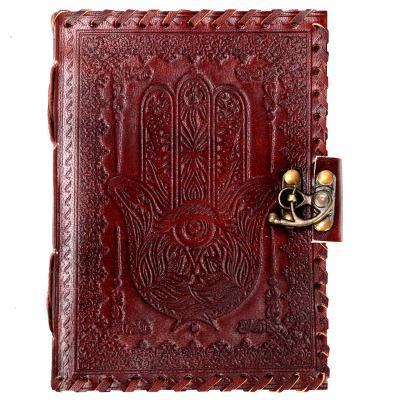 Hamsa Leather Journal For Cheap