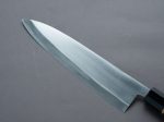 Nakaya Heiji - Semi-Stainless - Migaki - 240mm Gyuto - Burnt Chestnut Handle on Sale