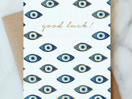 Evil Eye, Good Luck Card, Greeting Card Online