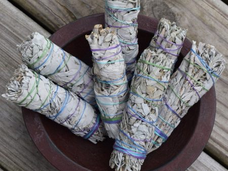 White Sage Stick 4  Cheap