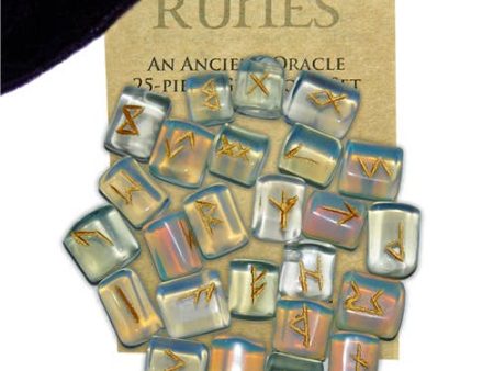 Opalite Gemstone Runes - Starlinks Gifts For Cheap