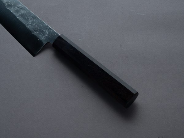 Hitohira - Imojiya TH - Silver #3 - Nashiji - 210mm Gyuto - Mono Ebony Handle For Cheap