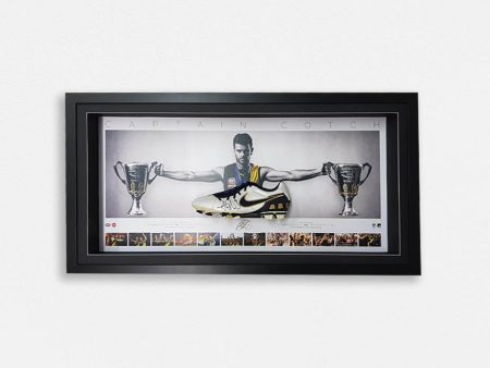 Trent Cotchin Signed Boot (4 options) Framed Online Hot Sale