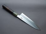 Hitohira - Togashi - Blue #1 Stainless Clad - Migaki - 210mm Gyuto - Ziricote Handle Online now