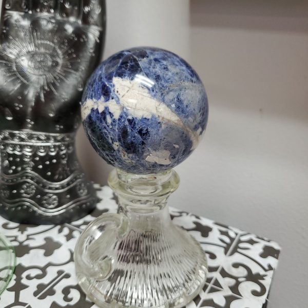 Galaxy Sodalite Sphere 183 grams on Sale