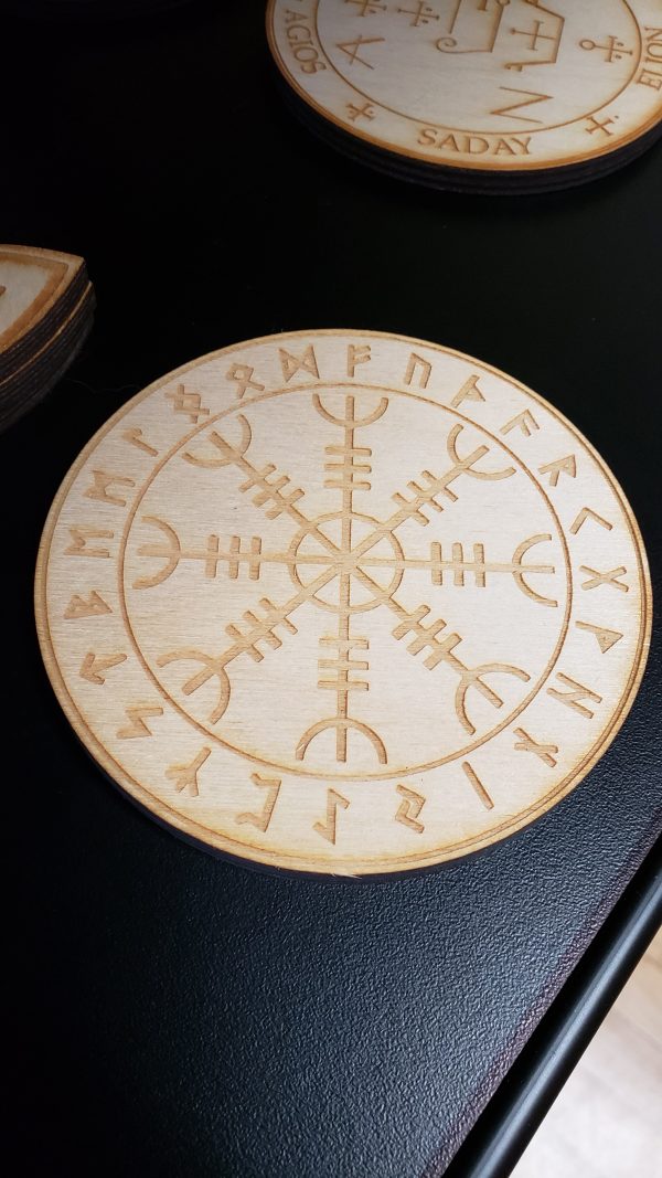 Helm of Awe Crystal Grid   Alter Tile Online Hot Sale