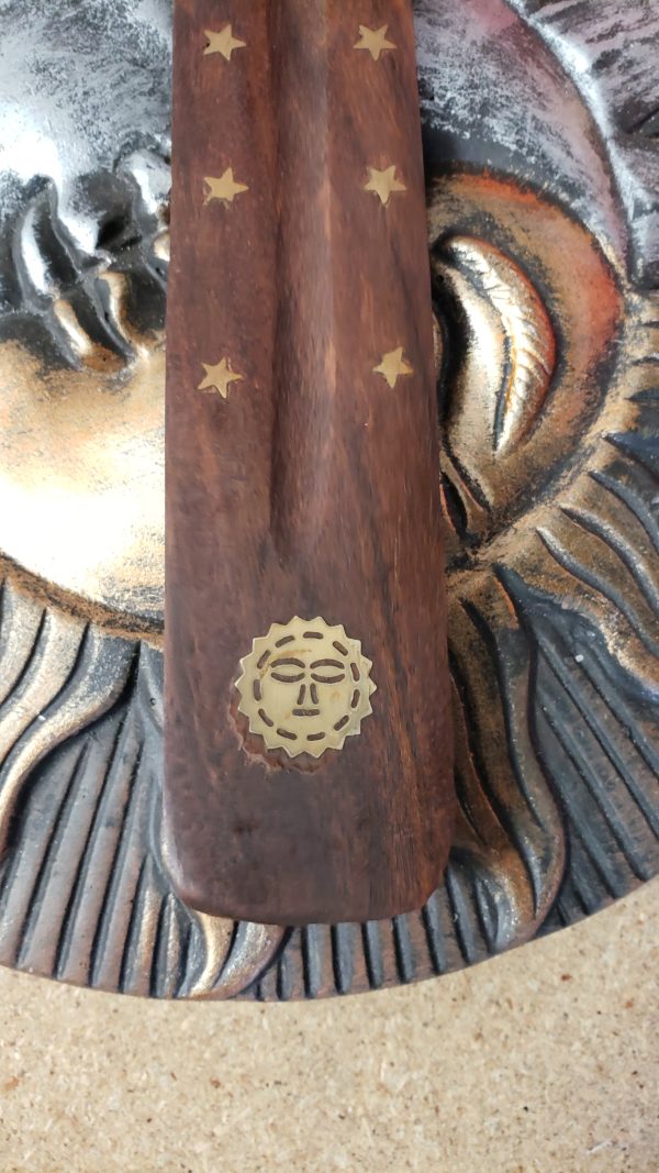 Wooden with Brass Inlay Incense Holders - Various Online Hot Sale