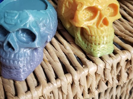 Sugar Skull - Tea light and pillar candle holder Discount