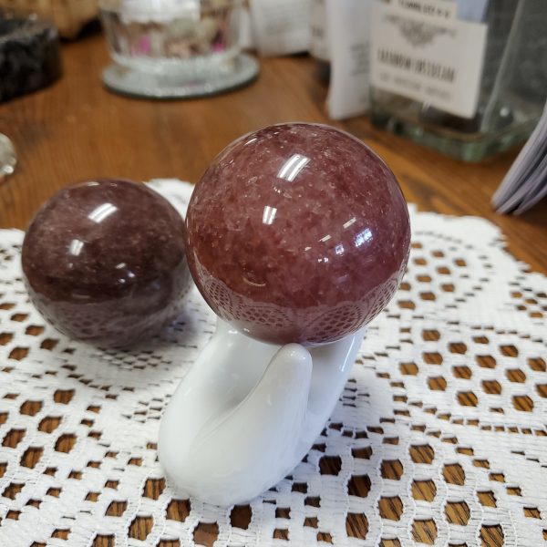 Strawberry Quartz   Red Tanzberry Sphere Sale