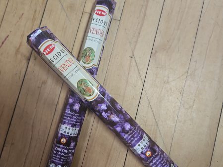 HEM Precious Lavender Incense Sticks - 20 Pack Hot on Sale