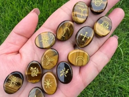 Crystal Tiger Eye Witch Casting Stones Discount