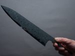 Hitohira - Tanaka x Yohei - Blue #1 Damascus - 270mm Gyuto - No Handle Online Sale