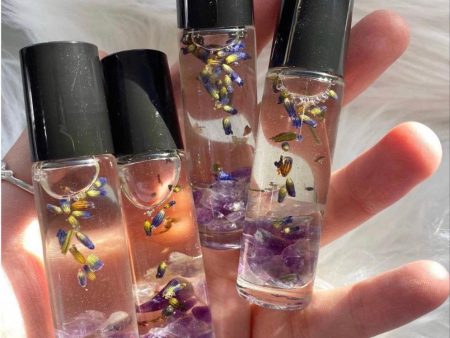 Amethyst Crystal Perfume Roller Online Hot Sale