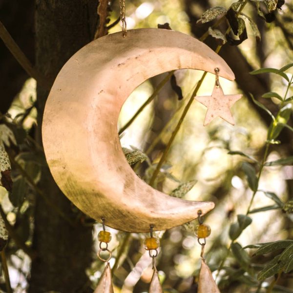 Stary Night Recycled Wind Chime For Cheap