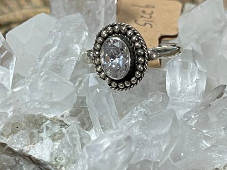 Classic Gemstone   Crystal Sterling Silver 925 Rings - Various Styles and Sizes Online