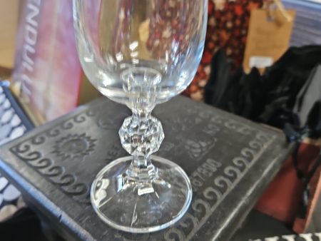 Small Vintage Crystal Goblets for Altars 4 1 2  For Cheap