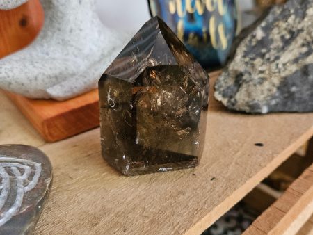 Deep Smokey Quartz Point 3  Online now