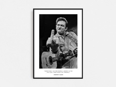 Johnny Cash Frame For Cheap