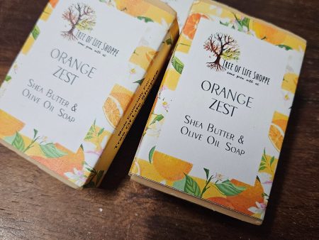 Orange Zest Soap For Sale