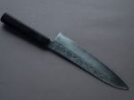 Hitohira - Imojiya TH - Silver #3 - Nashiji - 210mm Gyuto - Mono Ebony Handle For Cheap