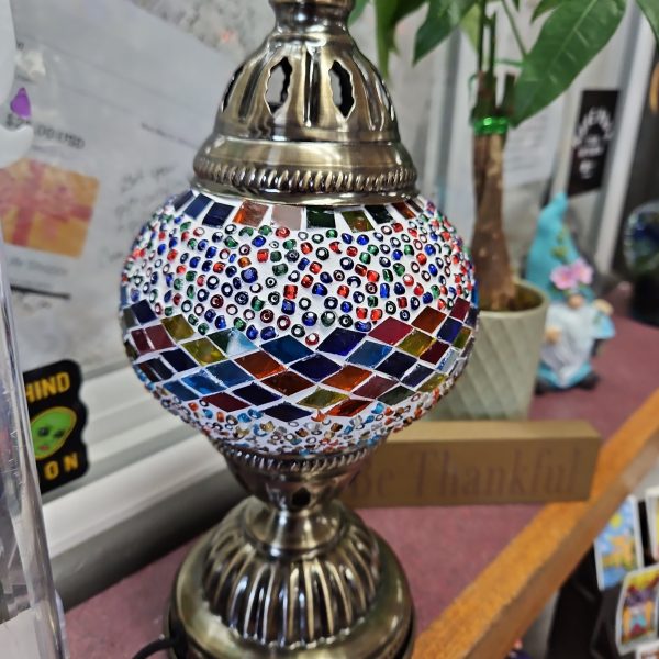 Turkish Style Mosaic Desk Lamp 12  by 5 1 4  - Various Hot on Sale