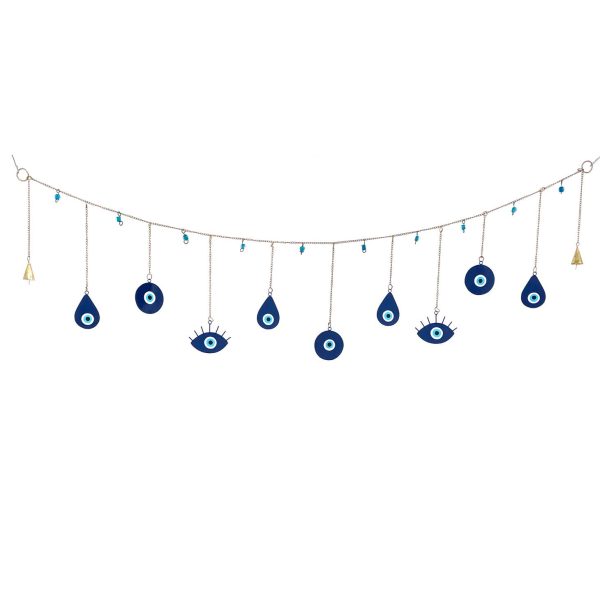 Evil Eye Garland with Bells Online Hot Sale