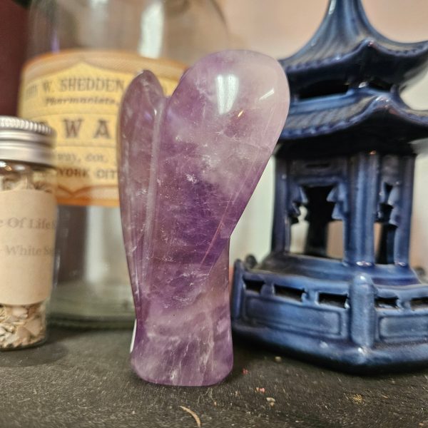 Amethyst Carved Angel Cheap