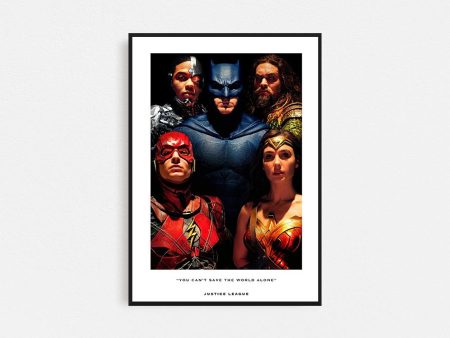 Justice League Movie Frame Online