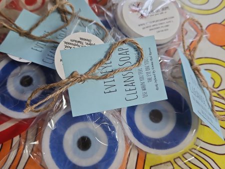 Intention Soap - Evil Eye Cleanse - Reiki Infused For Sale